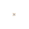 14kt Gold Stargazer Natural Diamond Single Labret Earring
